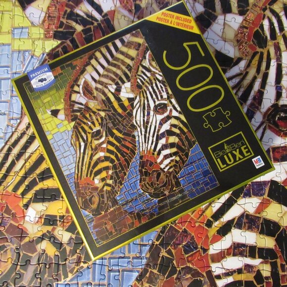 Zebra Glass Puzzle - Picture 13 of 14